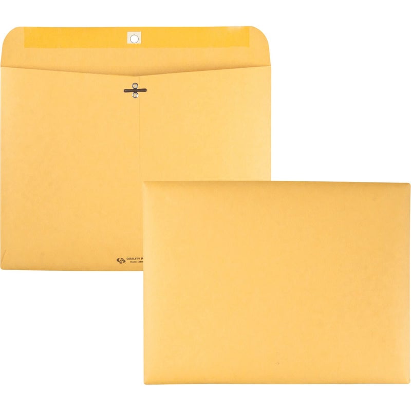 Quality Park Clasp Envelopes (QUA38090), Kraft, 9-x-12-inch - Image 2